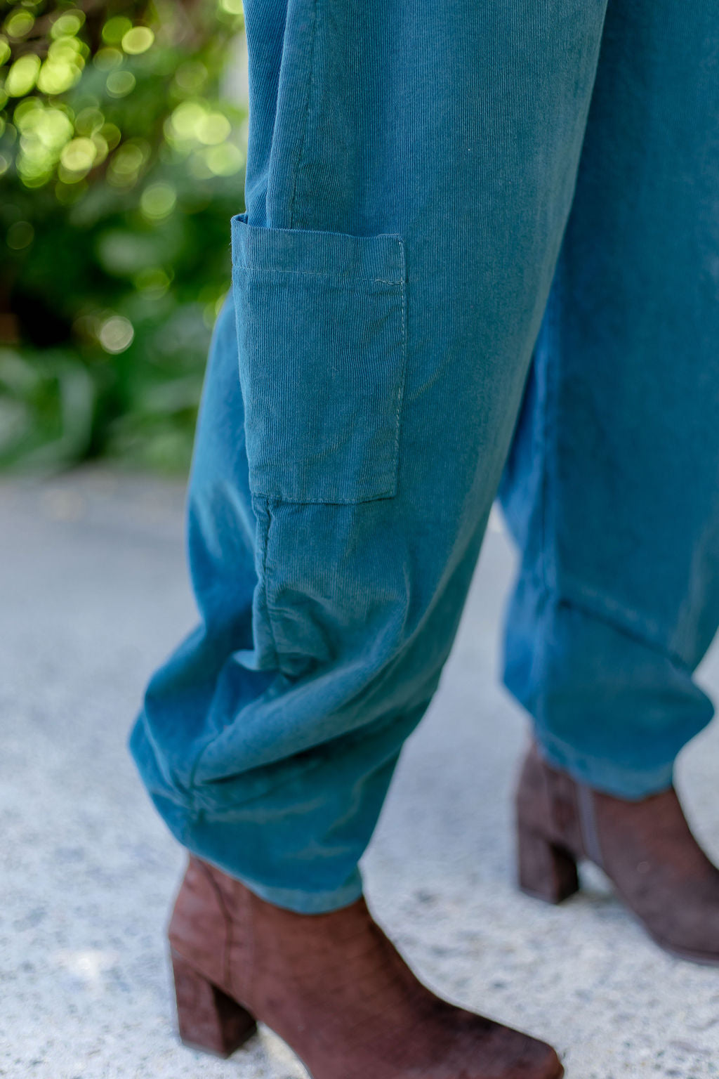 Corduroy 4 Pocket Pant | Teal