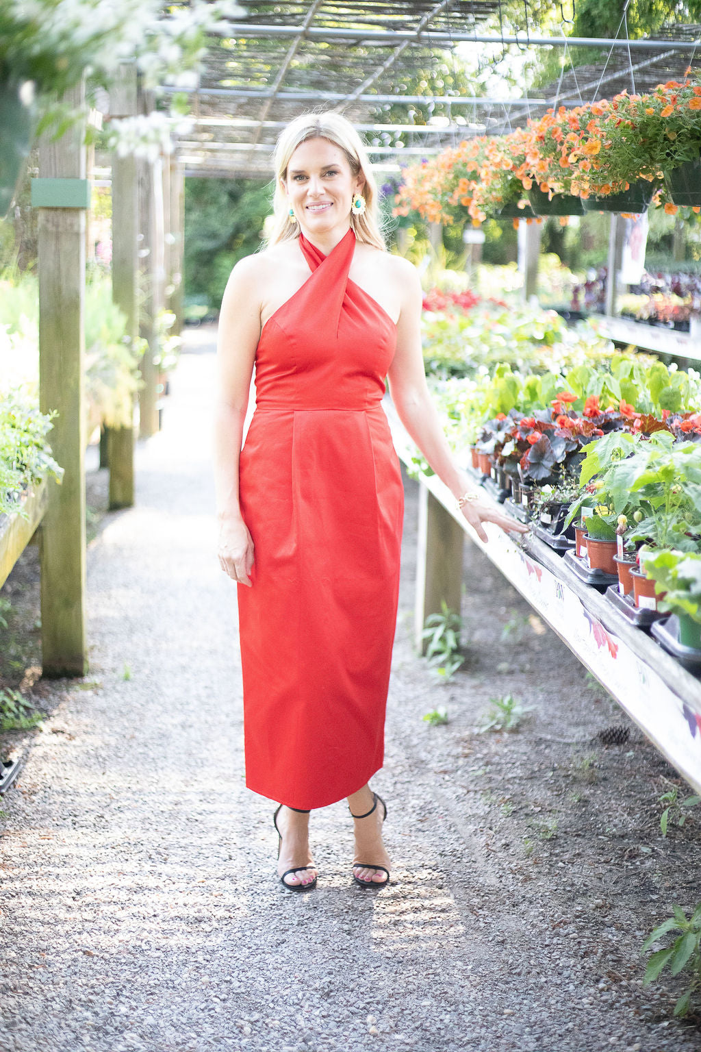 Georgia Dress | Red
