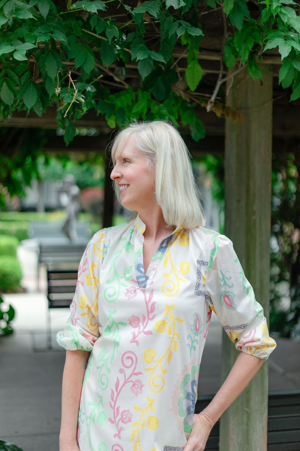 Pastel Paisley Dress