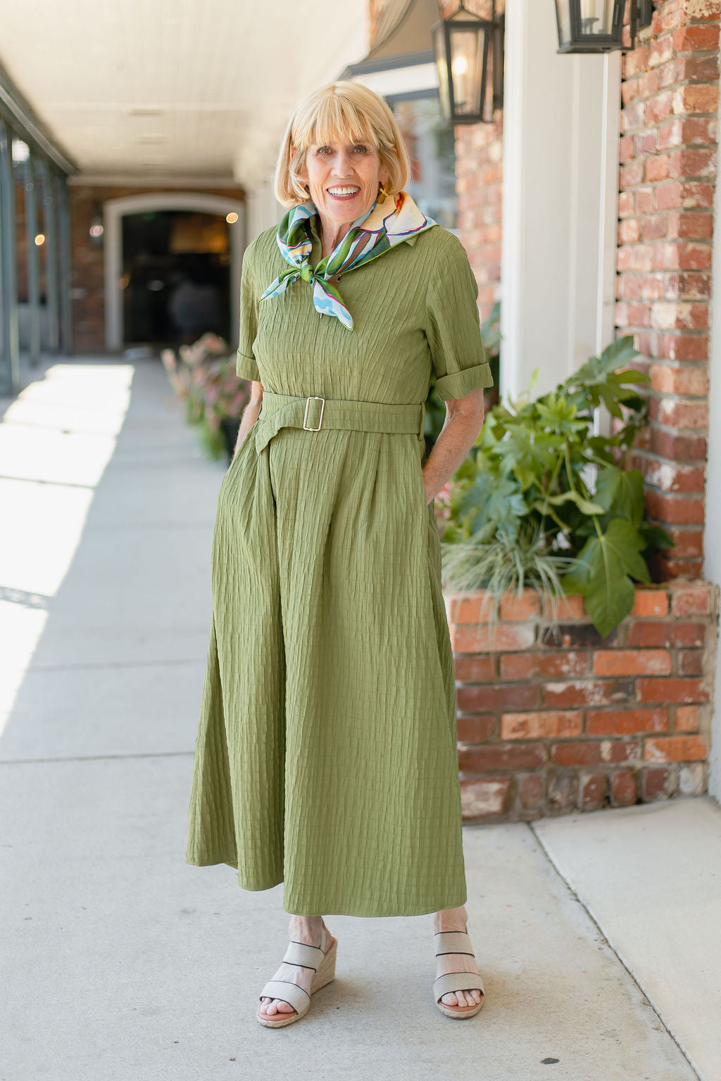 Mary Dress | Olive