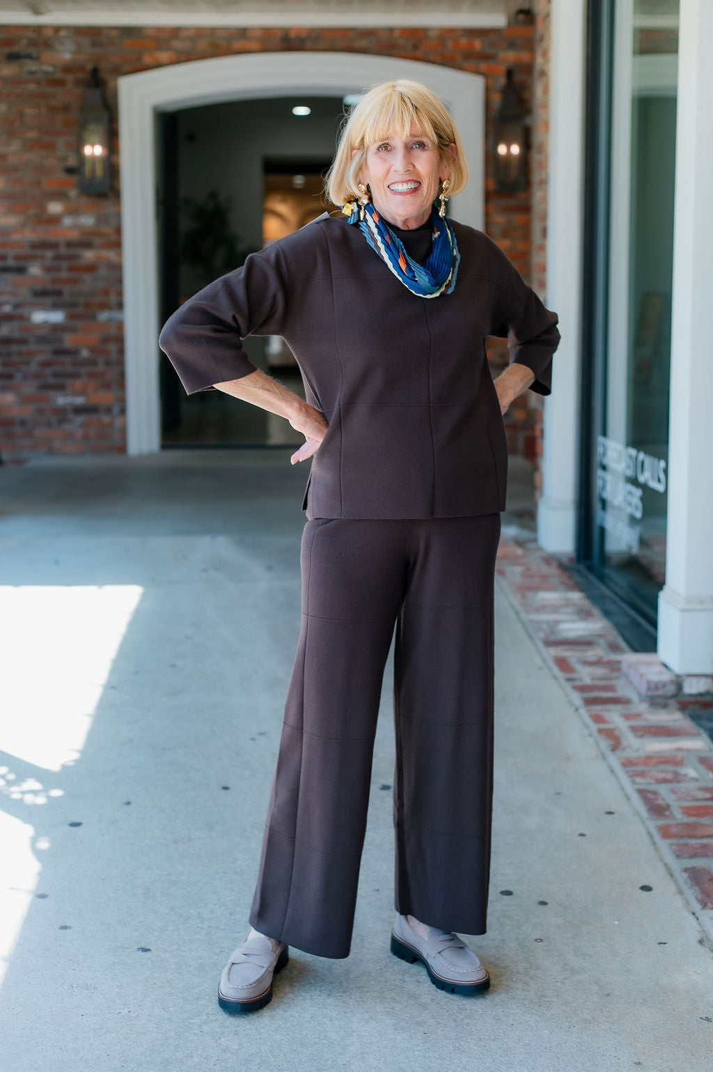 Square Stitch Sweater