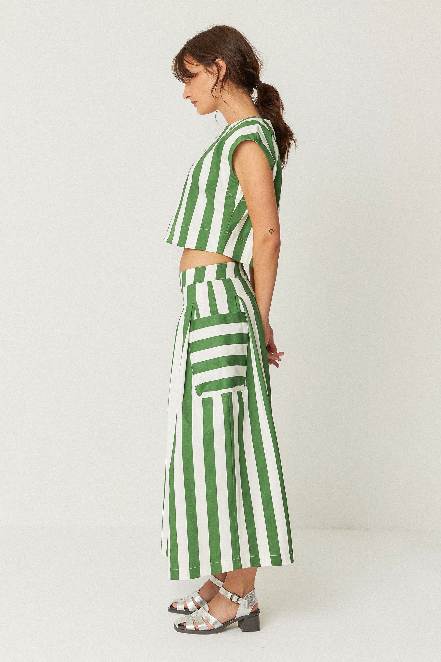 Irama Skirt | Stripes