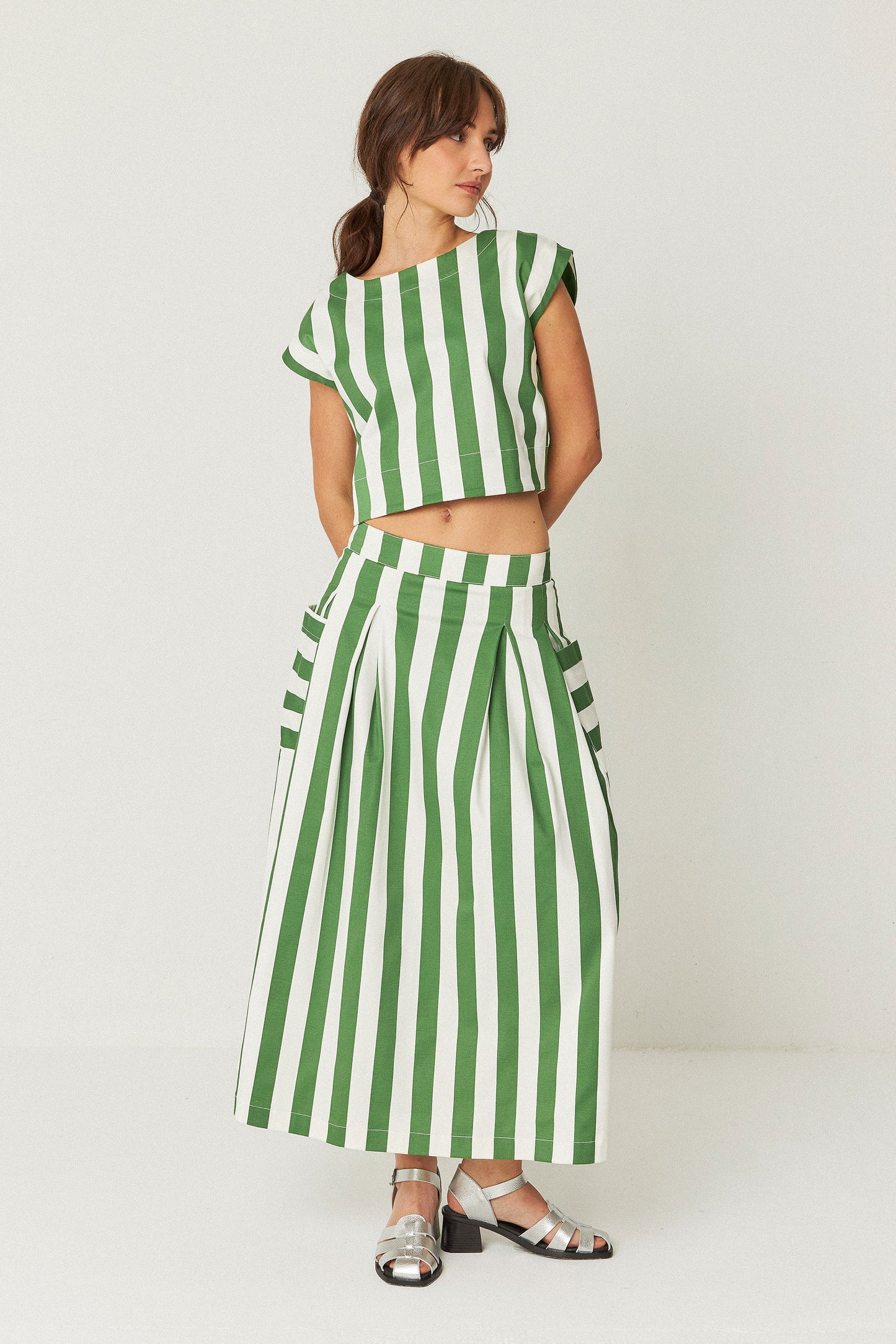 Irama Skirt | Stripes