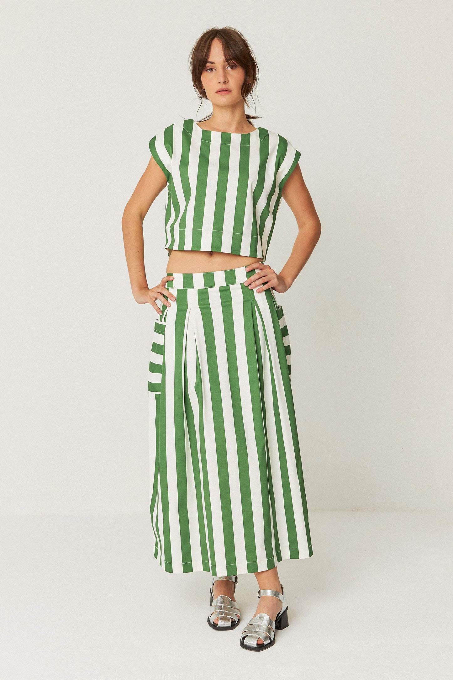 Irama Skirt | Stripes