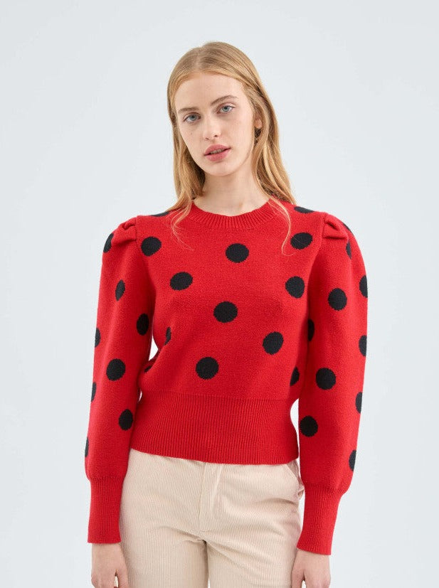 Polka Dot Sweater