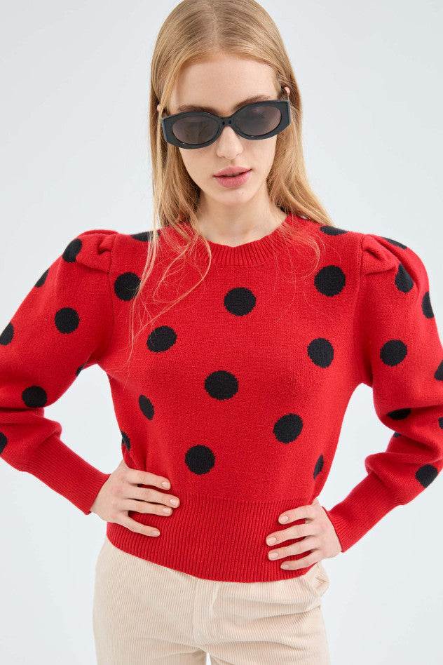 Polka Dot Sweater
