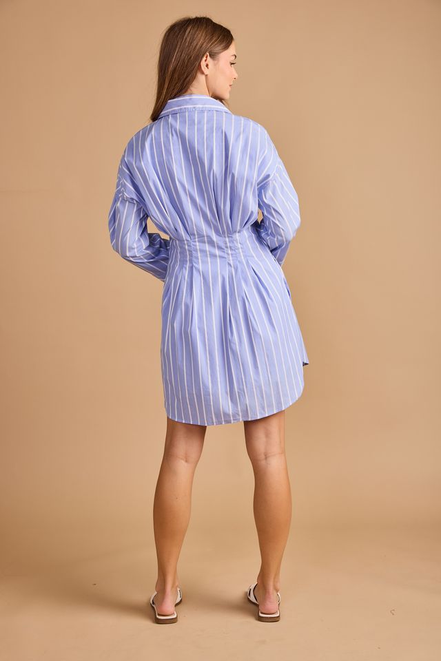 Parker Dress | Aegean Stripe