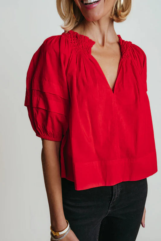 Sims Top | Red