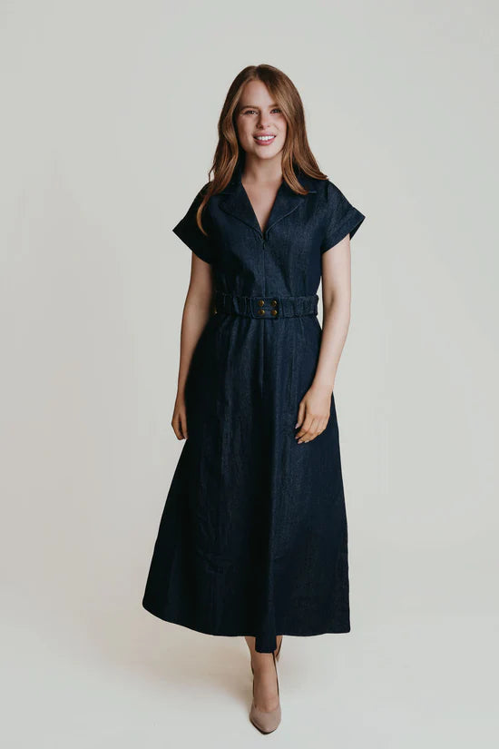 Aly Dress | Denim