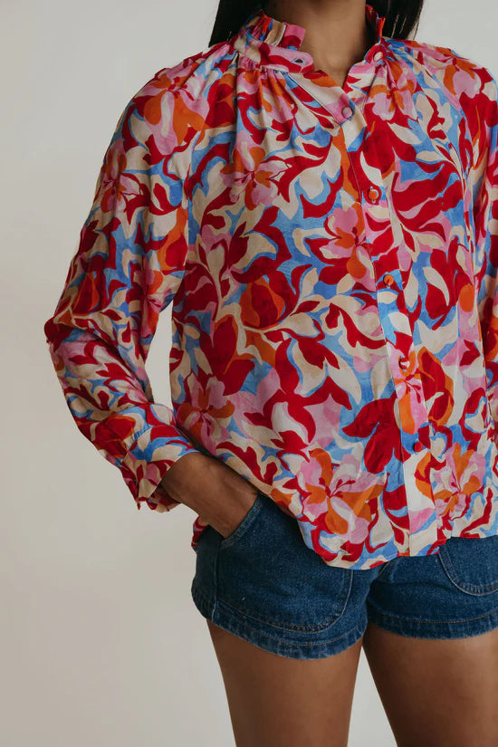 Perry Top | Caribbean Bloom