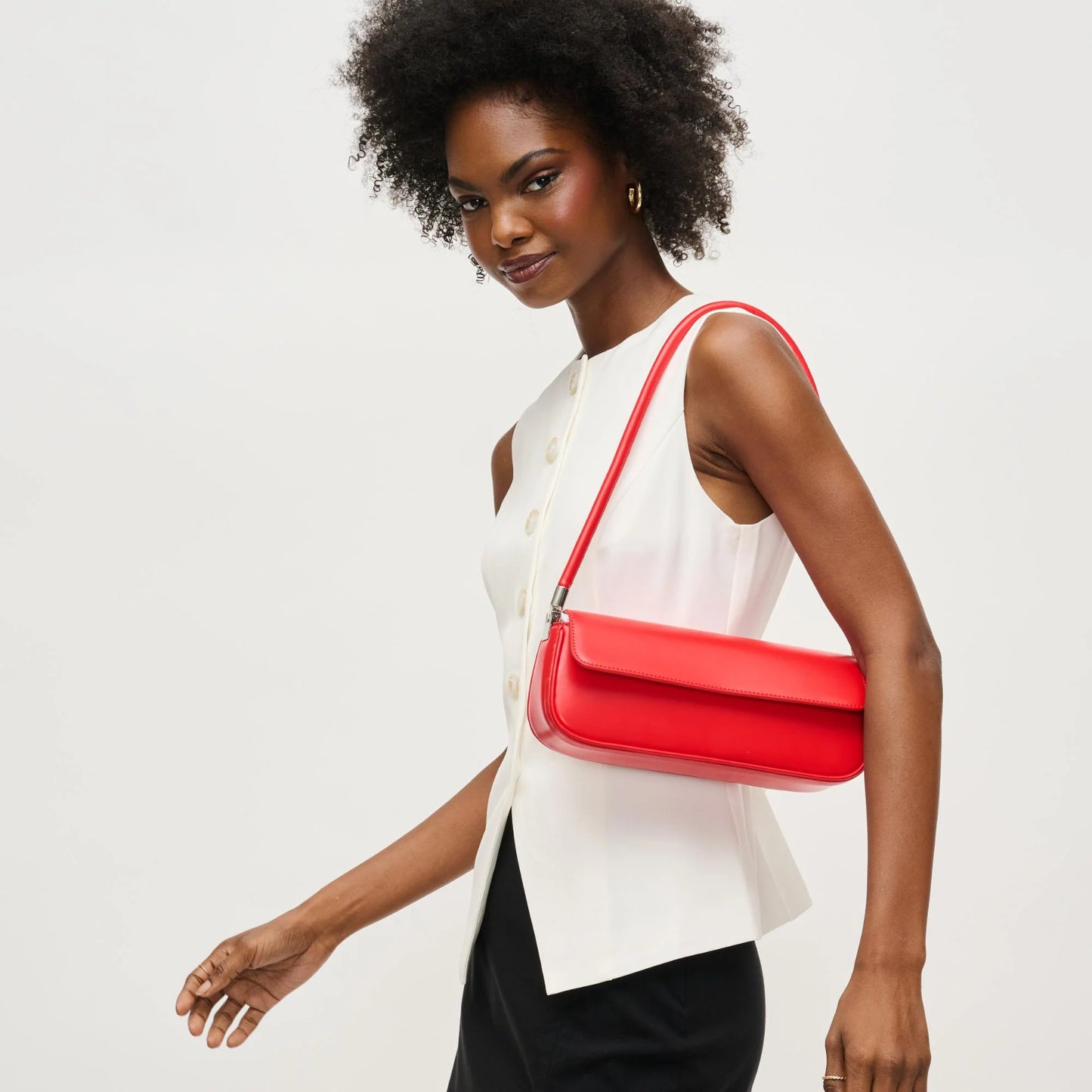Bailey Shoulder Bag | Red