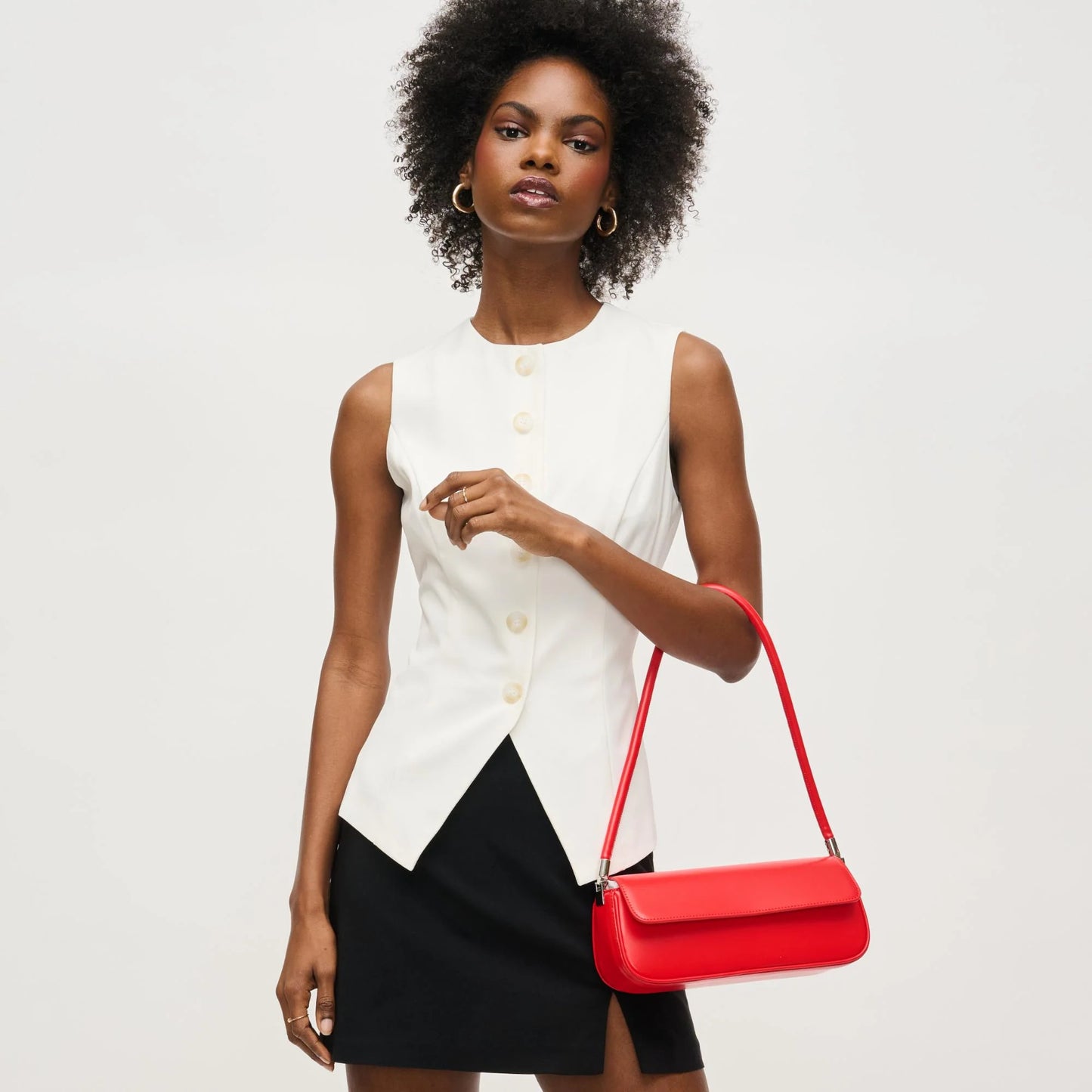 Bailey Shoulder Bag | Red
