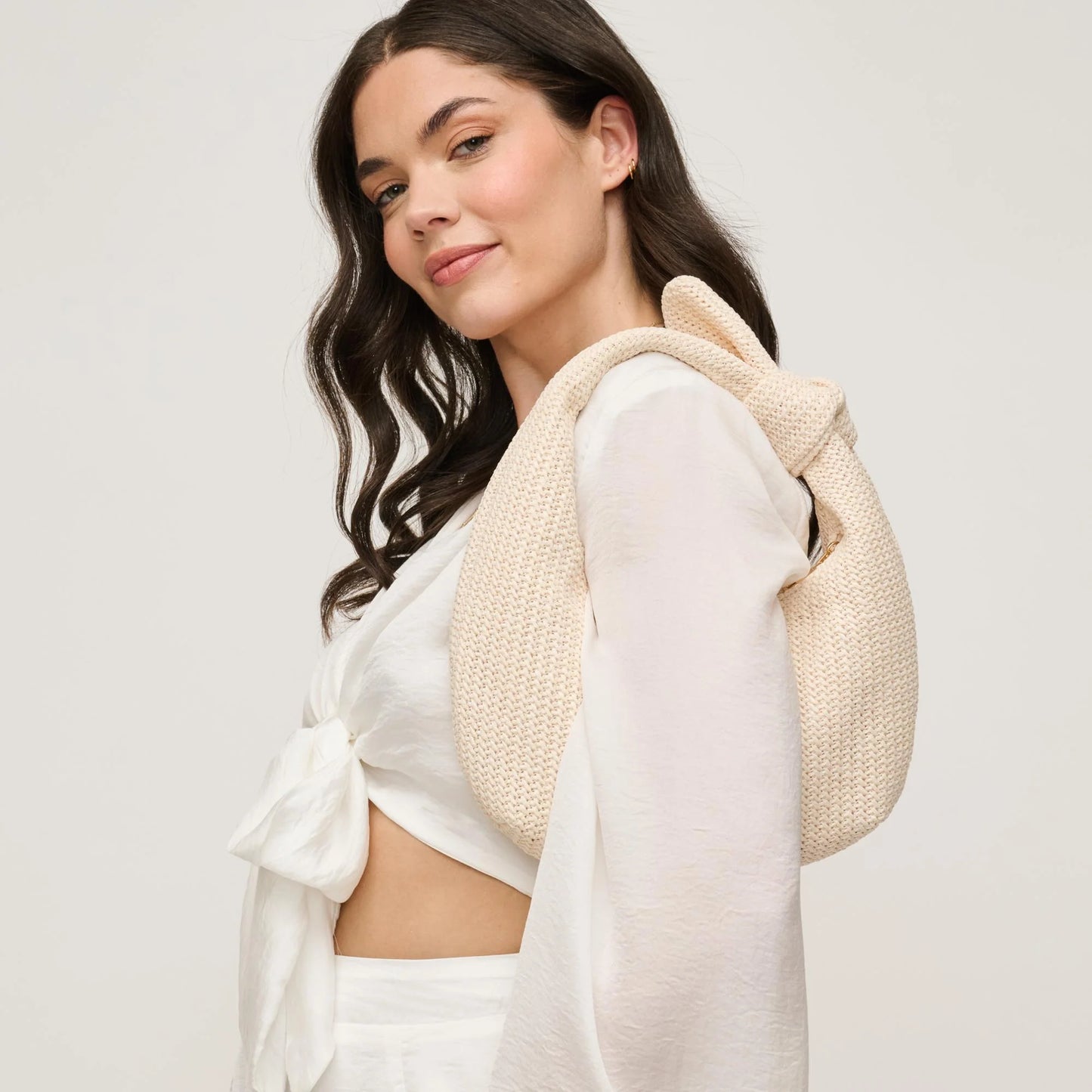 Penny Clutch | Ivory