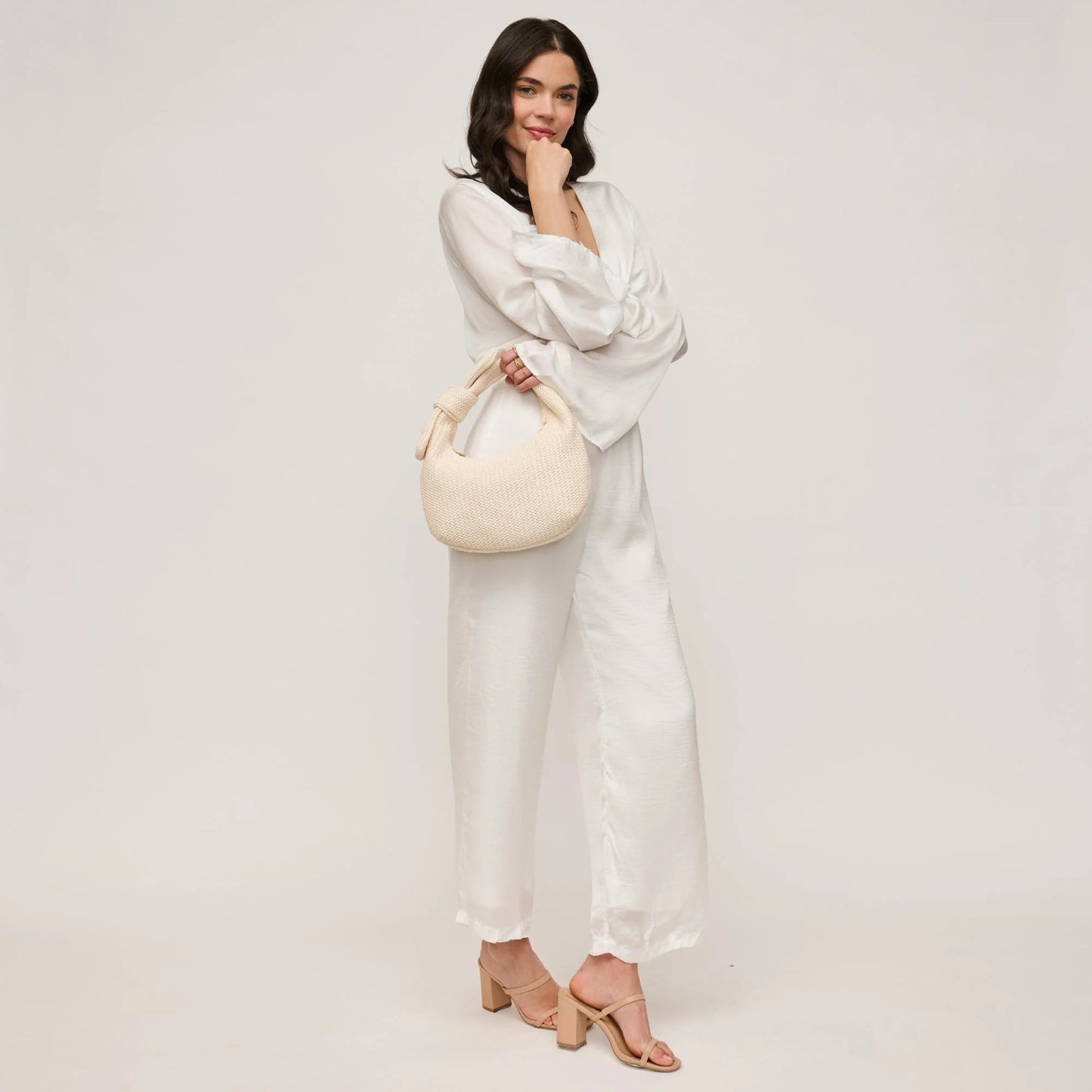 Penny Clutch | Ivory