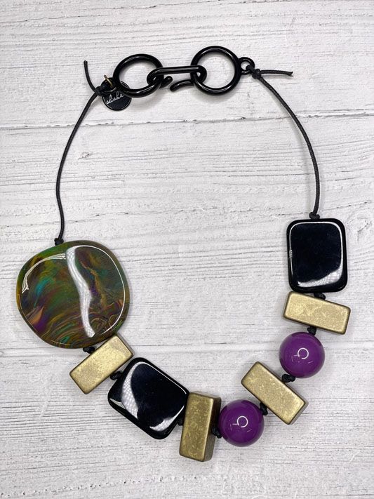Multi Green Necklace