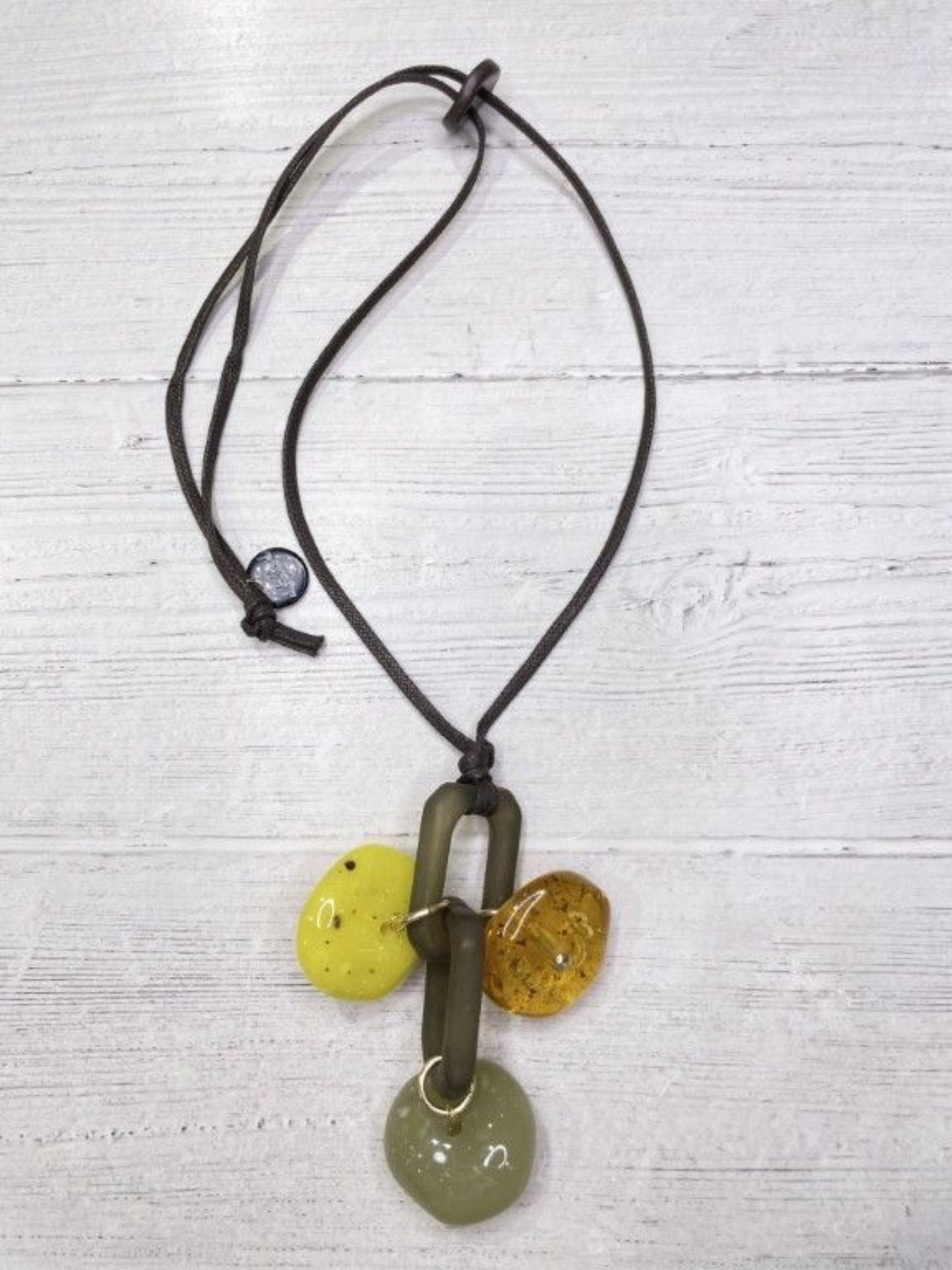 Olive Pendant Necklace