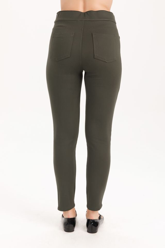 4 Pockets Pant | Olivo