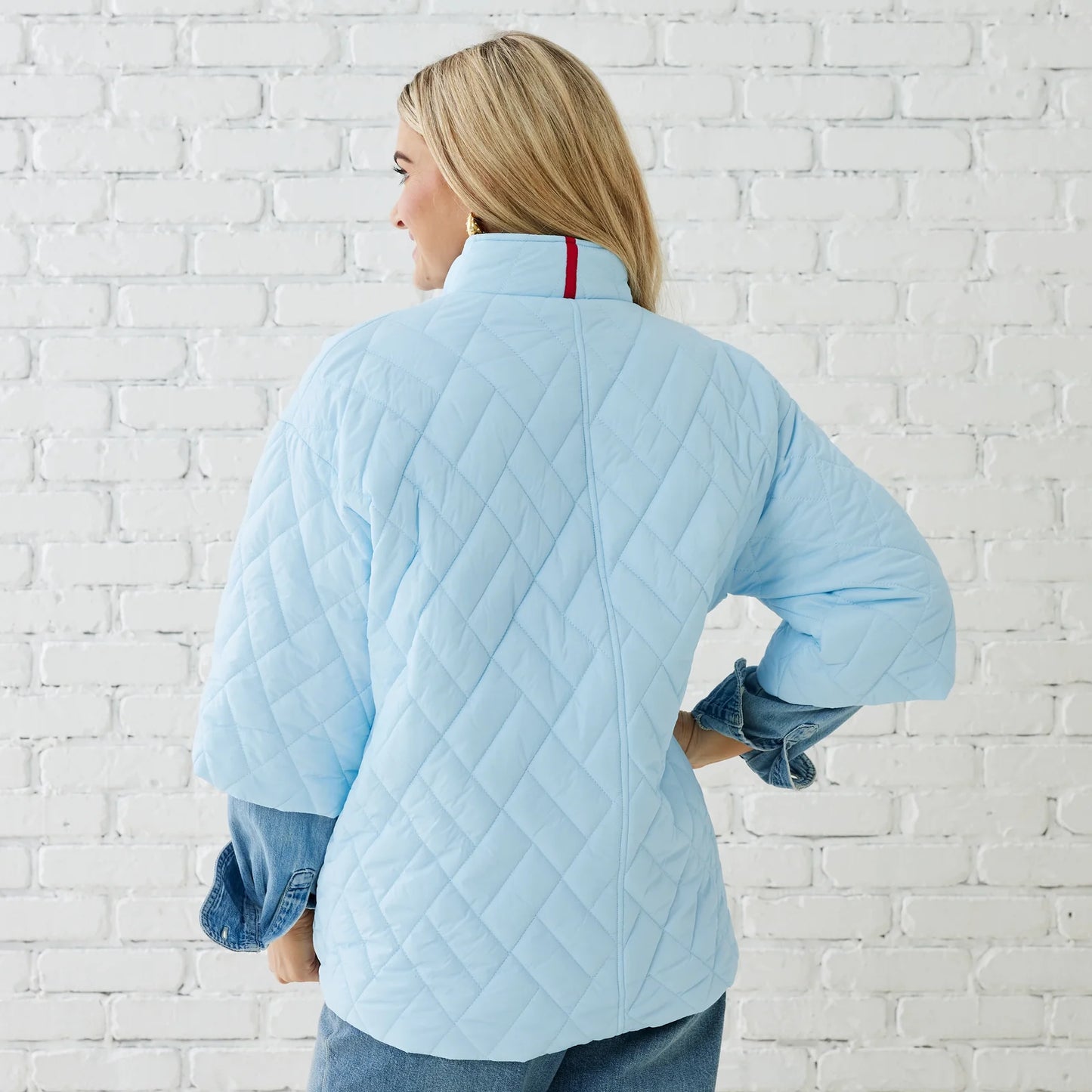 Penny Puffer | Light Blue