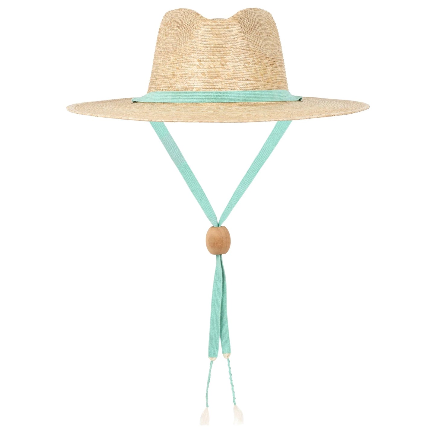 Adriana Rancher Palm Hat | Aqua