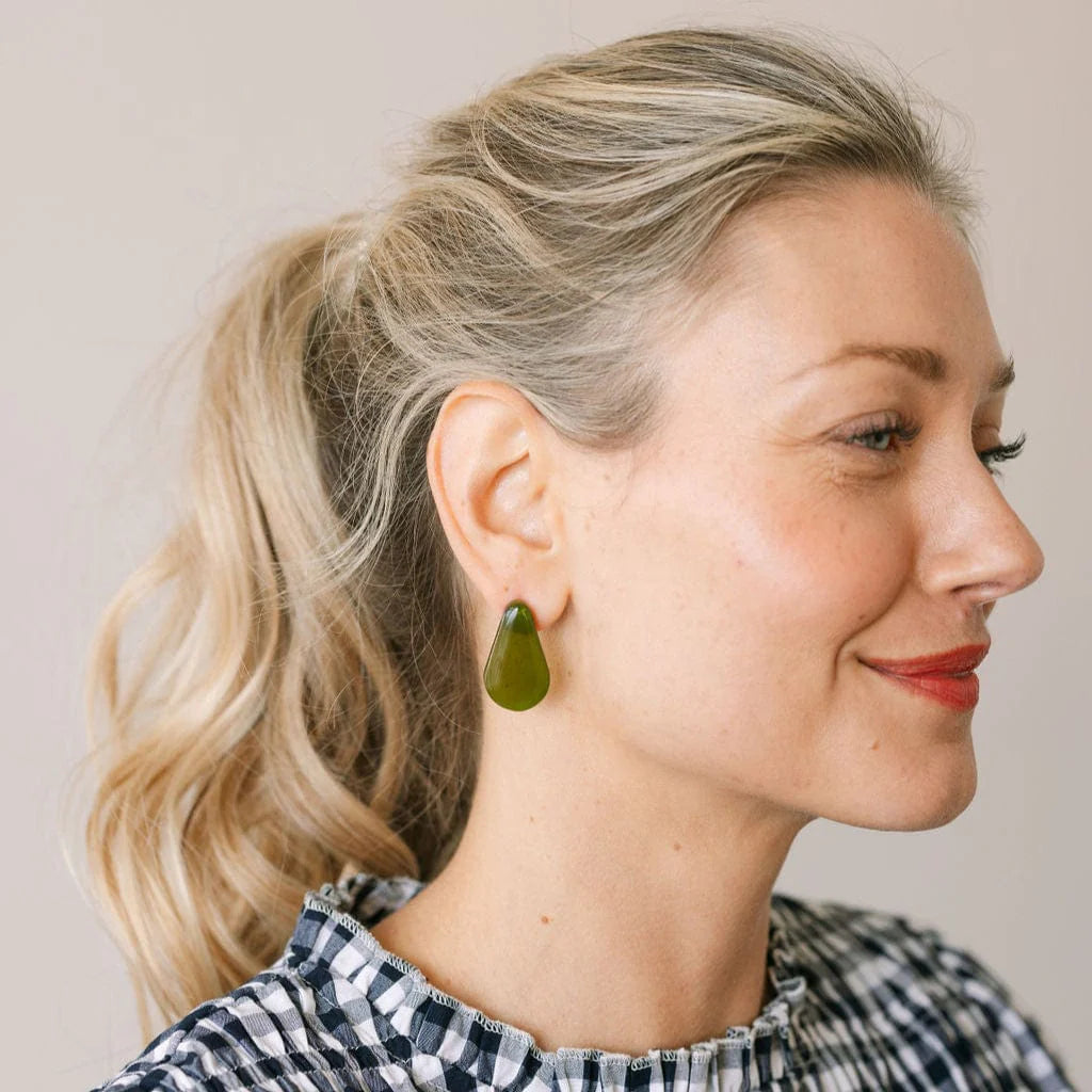 Kiwi Drop Earrings