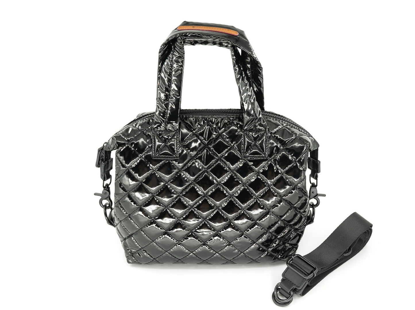 Black Quilted Bag | Med