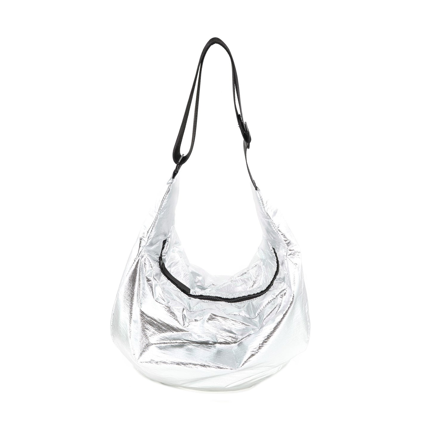 Suzi Metallic Bag | Silver