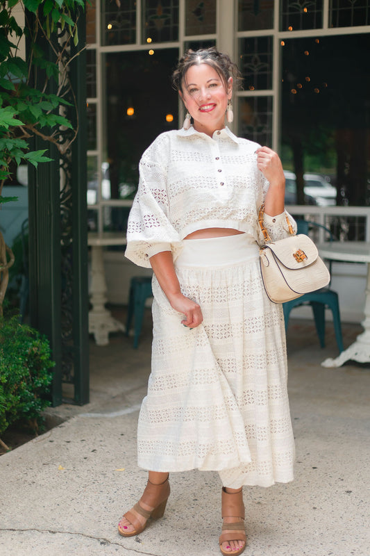 Dody Skirt | Washed White