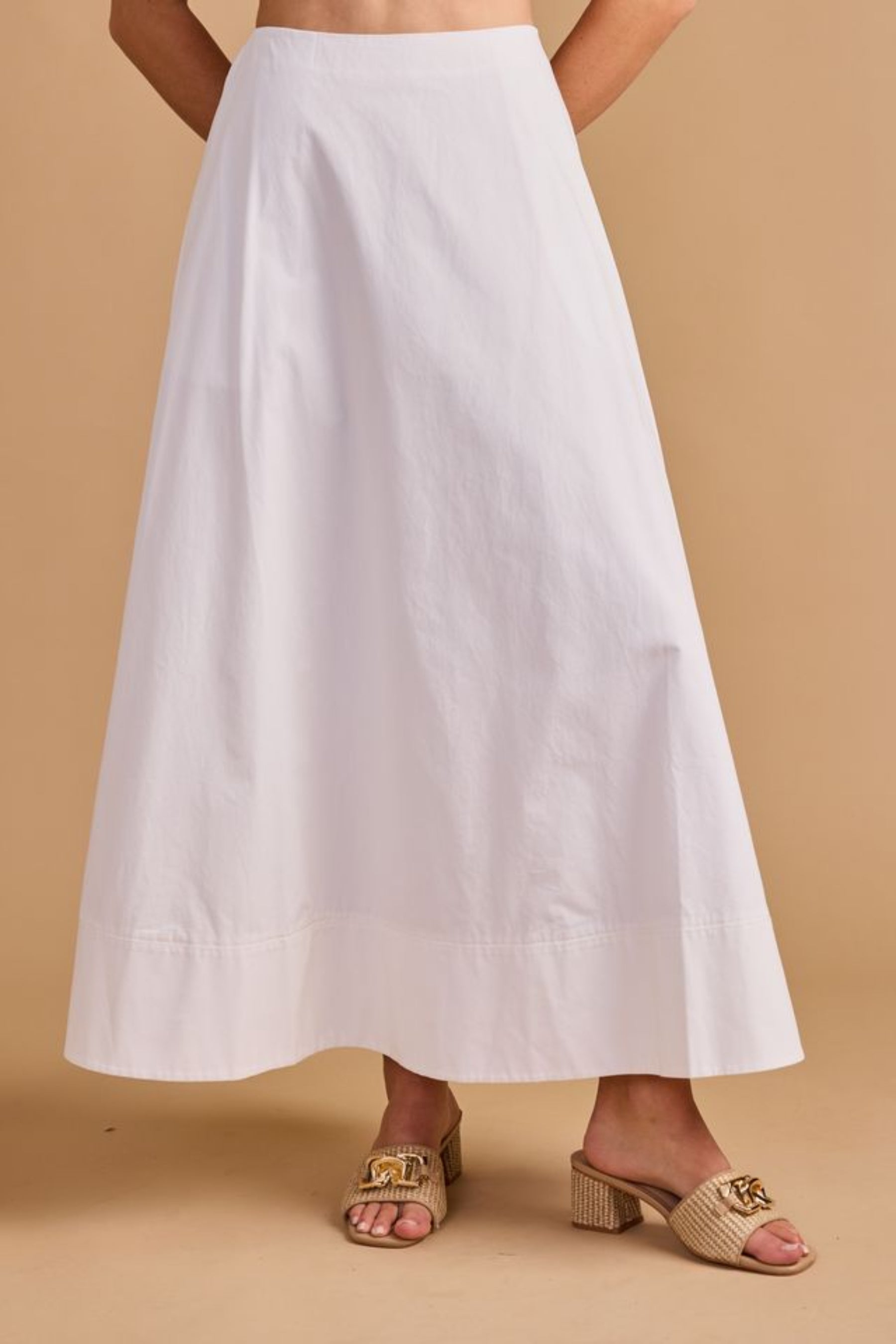 Dalia Skirt | White – Capsule