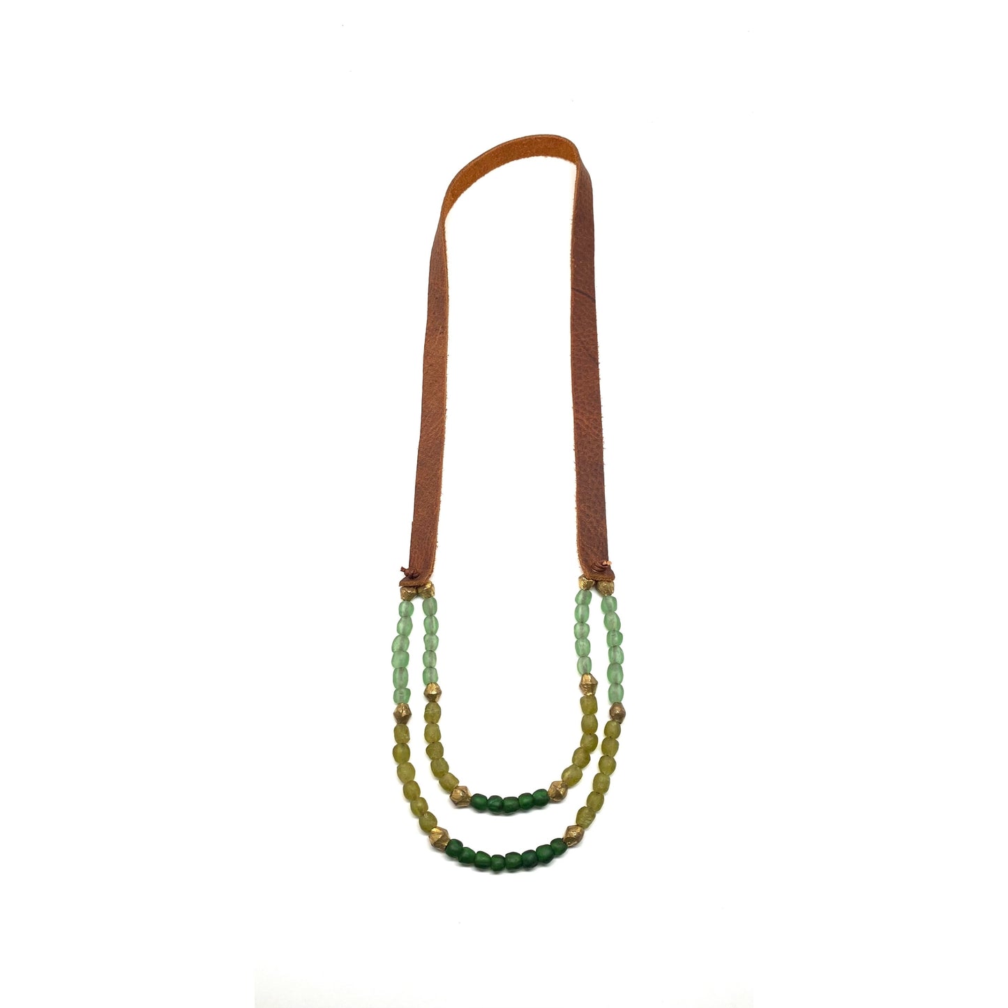 Krobo 2 Strand Necklace