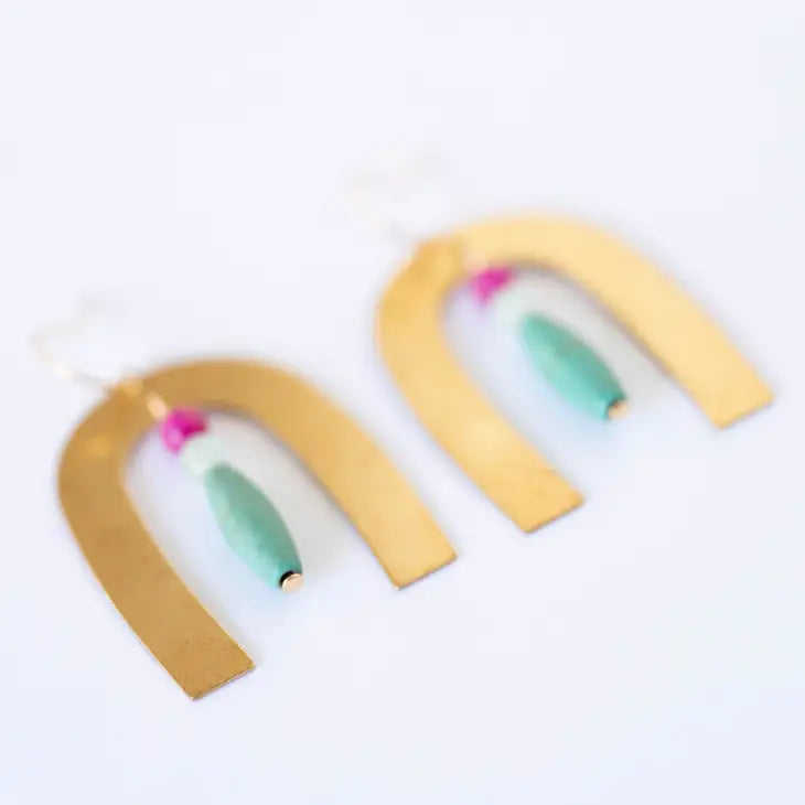 U Shaped Earrings