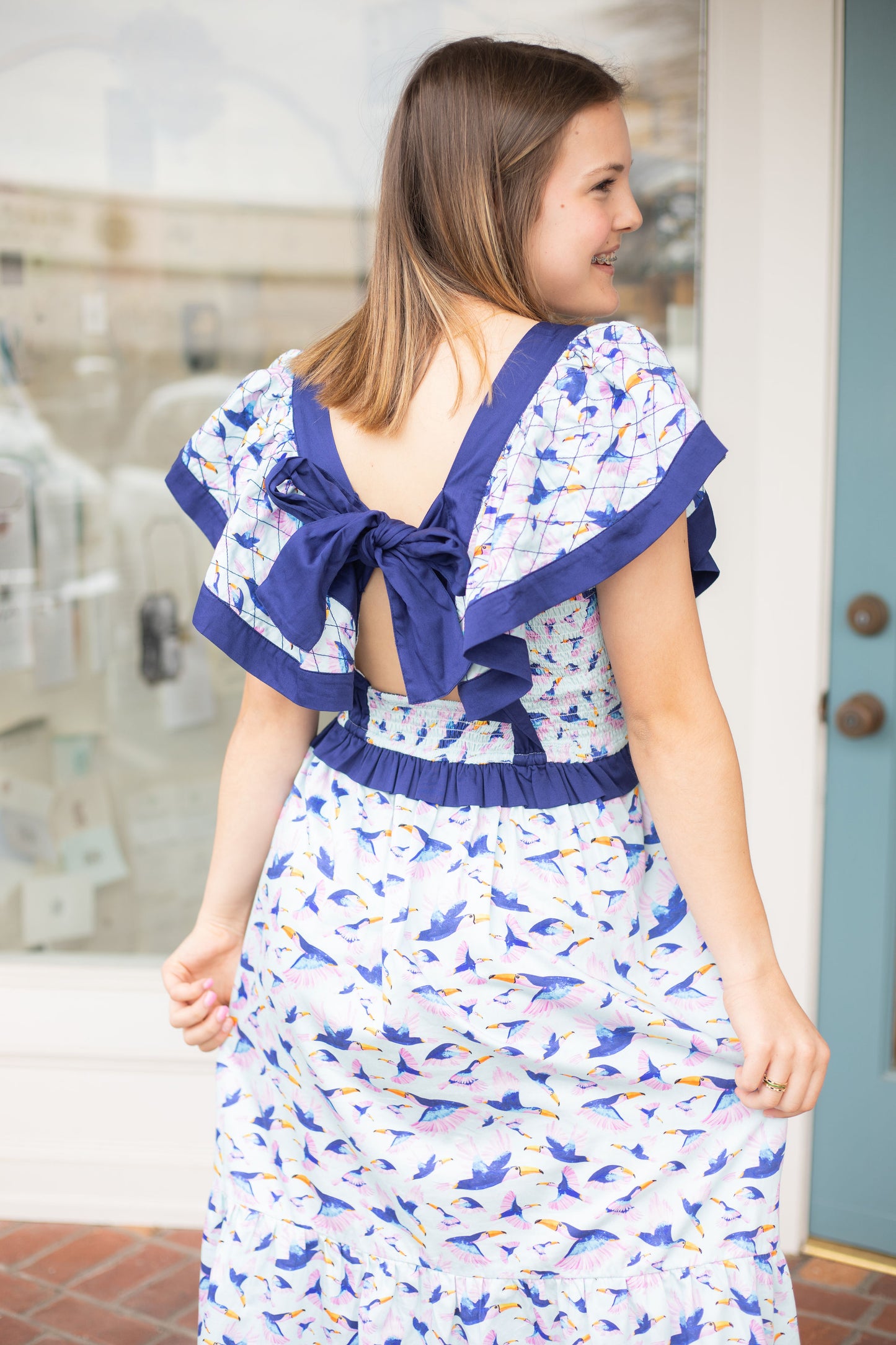 Toucan Maxi Dress