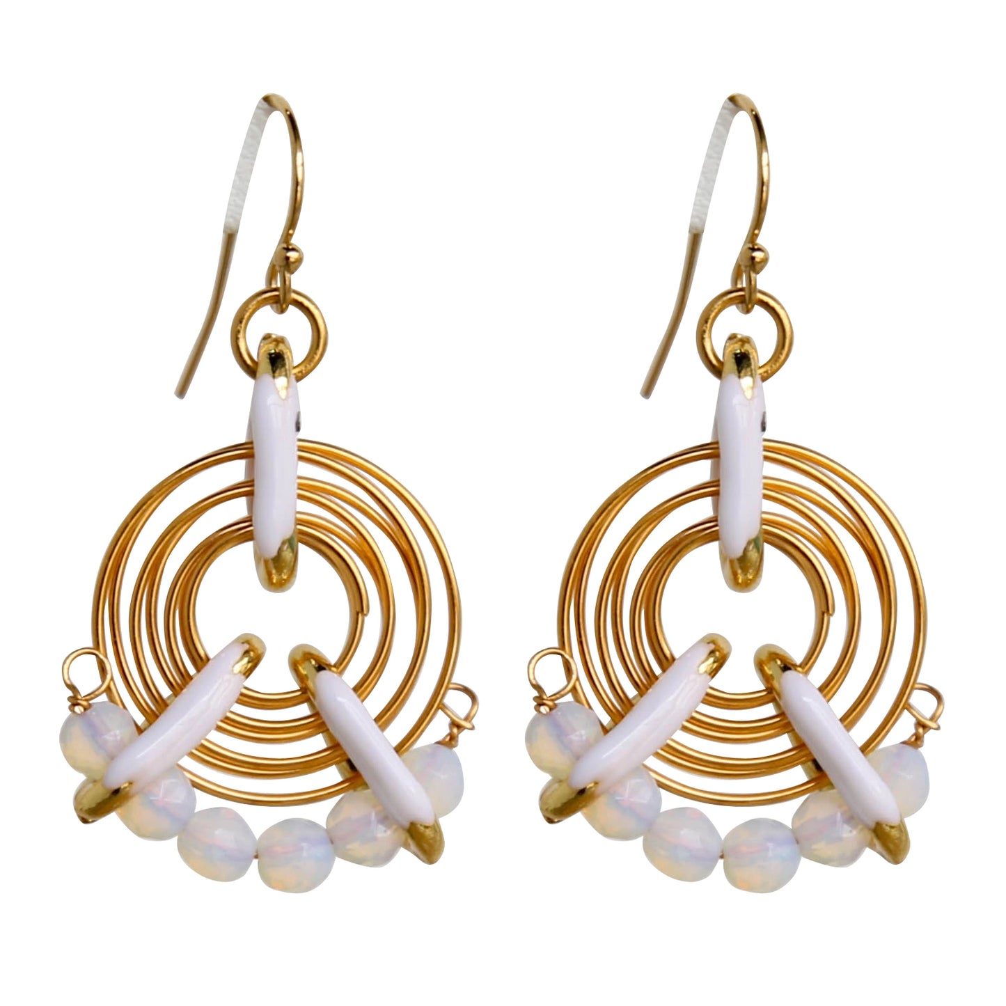 Disk O Earrings