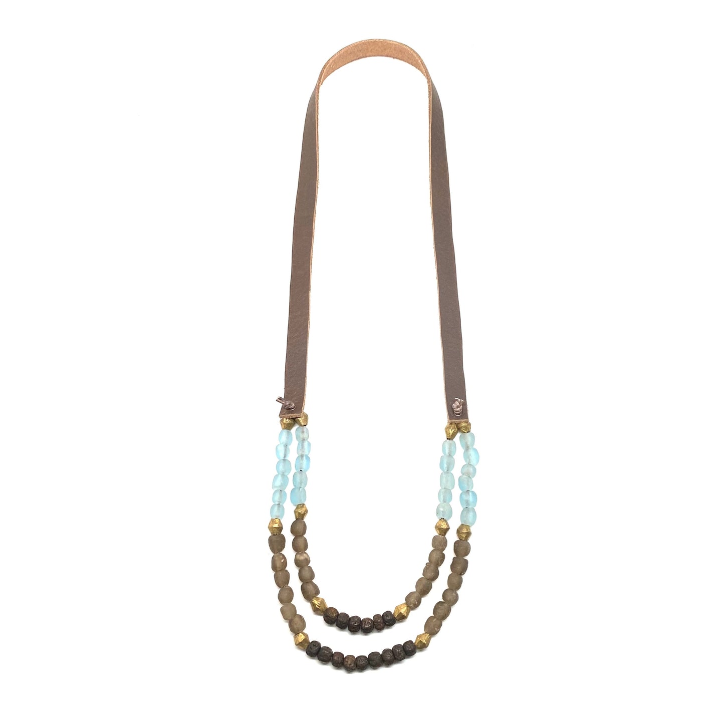 Krobo 2 Strand Necklace