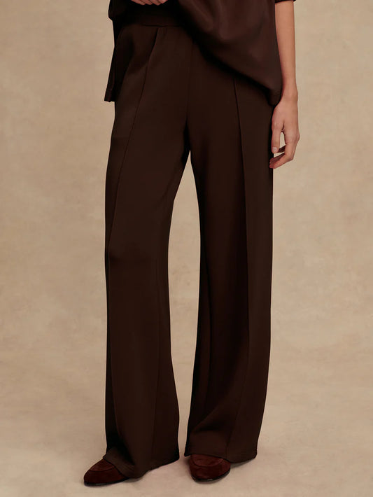 The Wide Leg Pant | Coffee