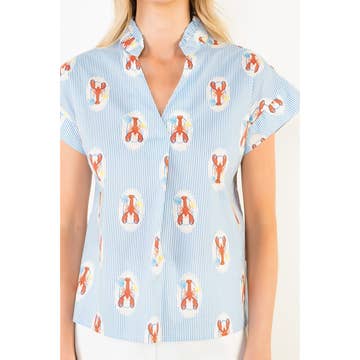 Lobster Print Top