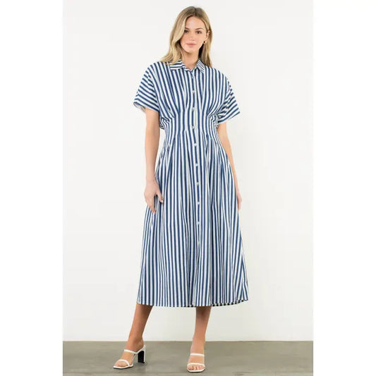Striped Maxi Dress