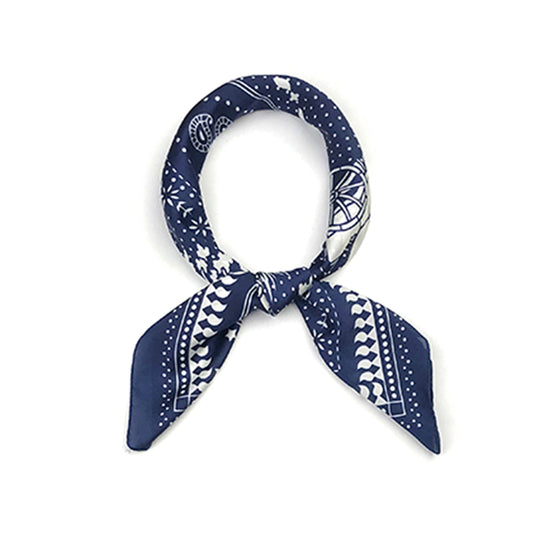 Navy Blue Horse Scarf