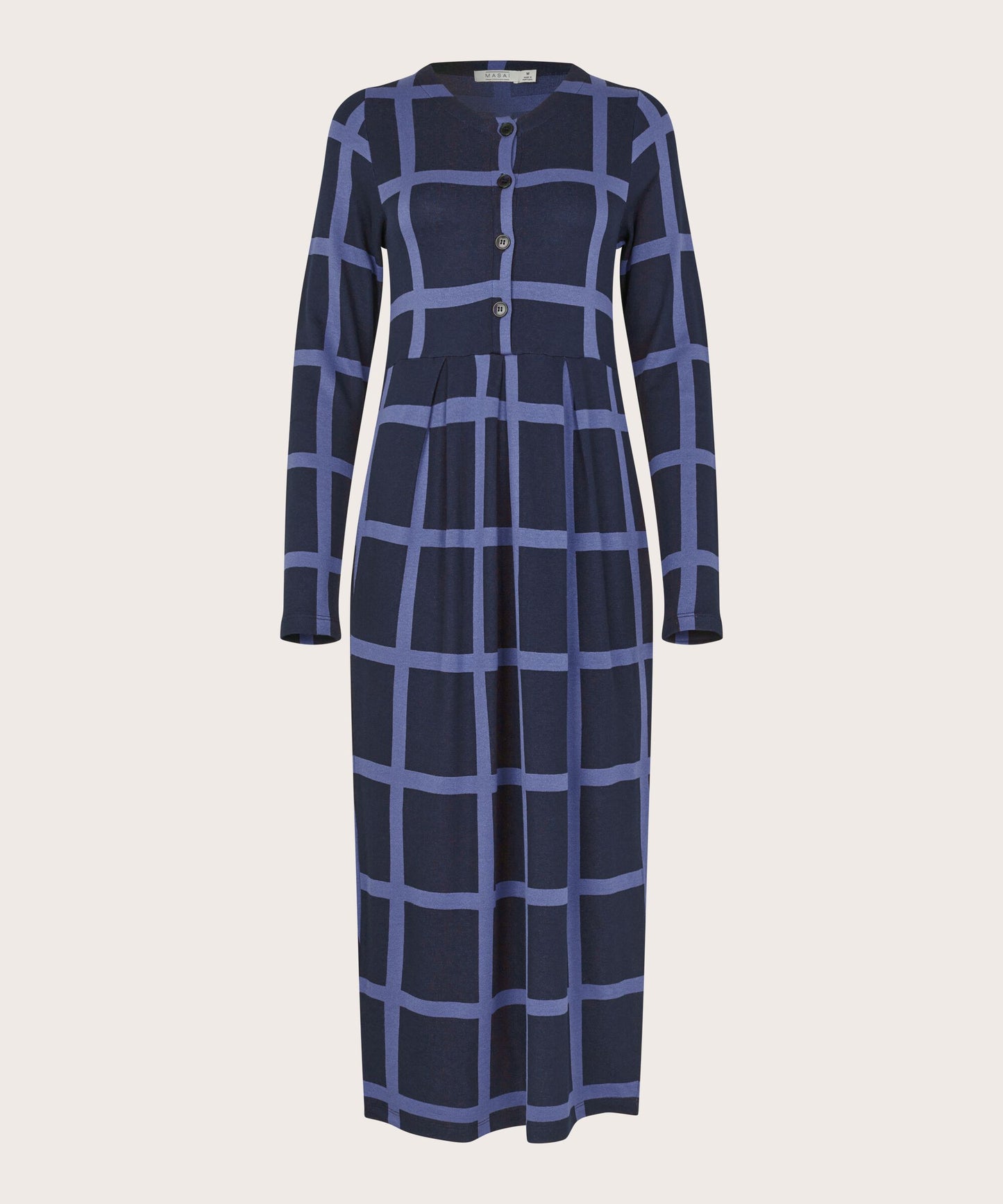 Nilana Dress | Gray Blue