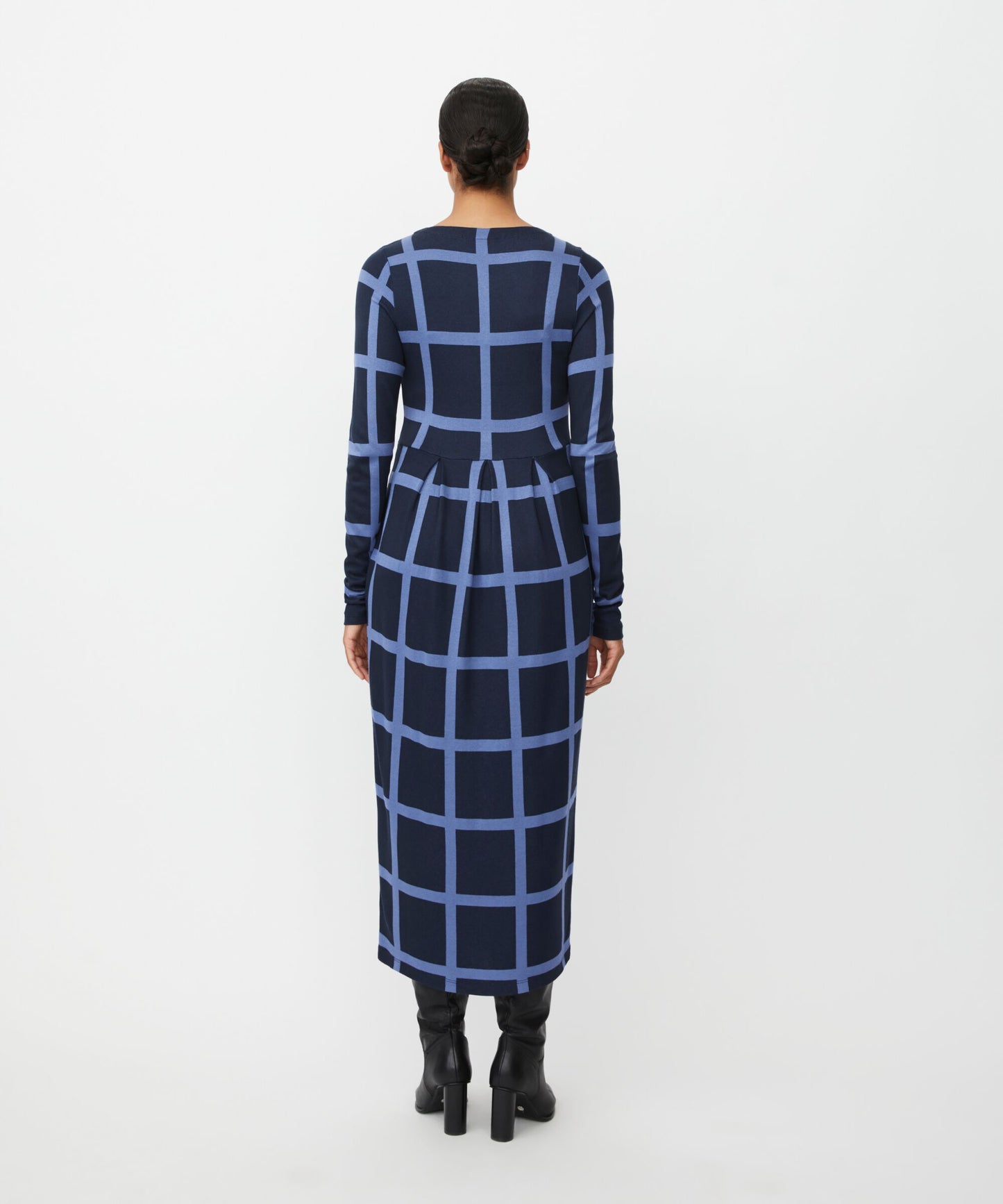 Nilana Dress | Gray Blue