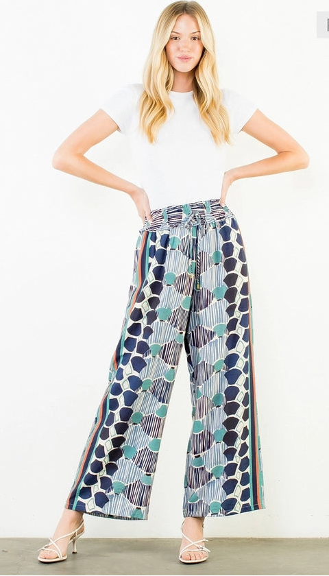 Pattern Full Leg Pant