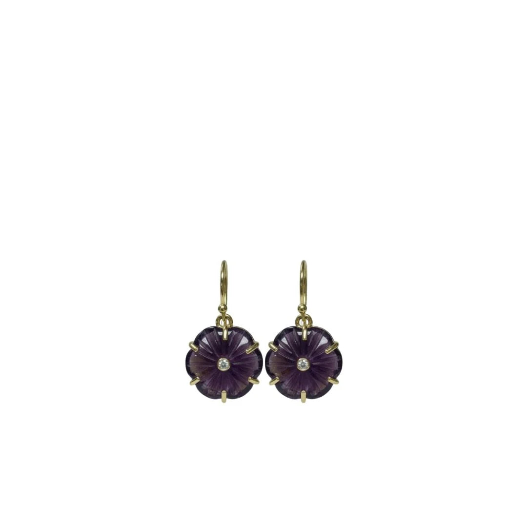 Amalfi Earrings | Amethyst