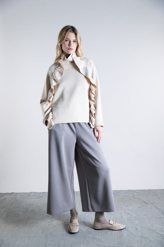 Wide Leg Pant | Storm