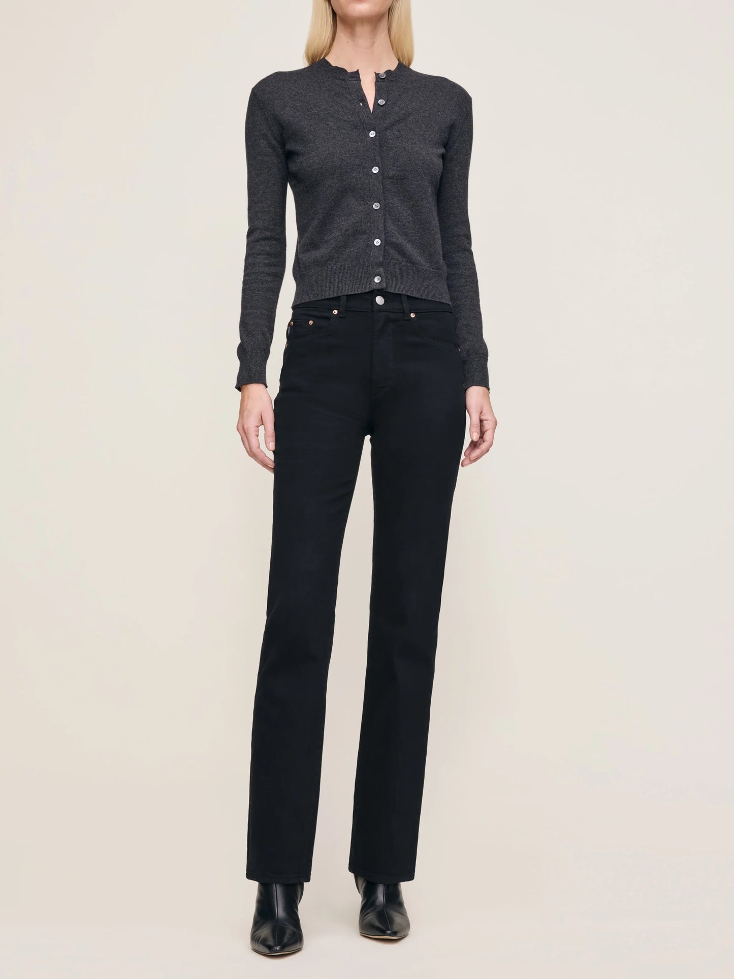 Patti Straight Jean | Black