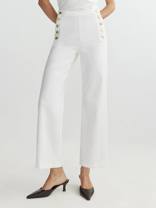 Karmine Wide Leg | White Sailor