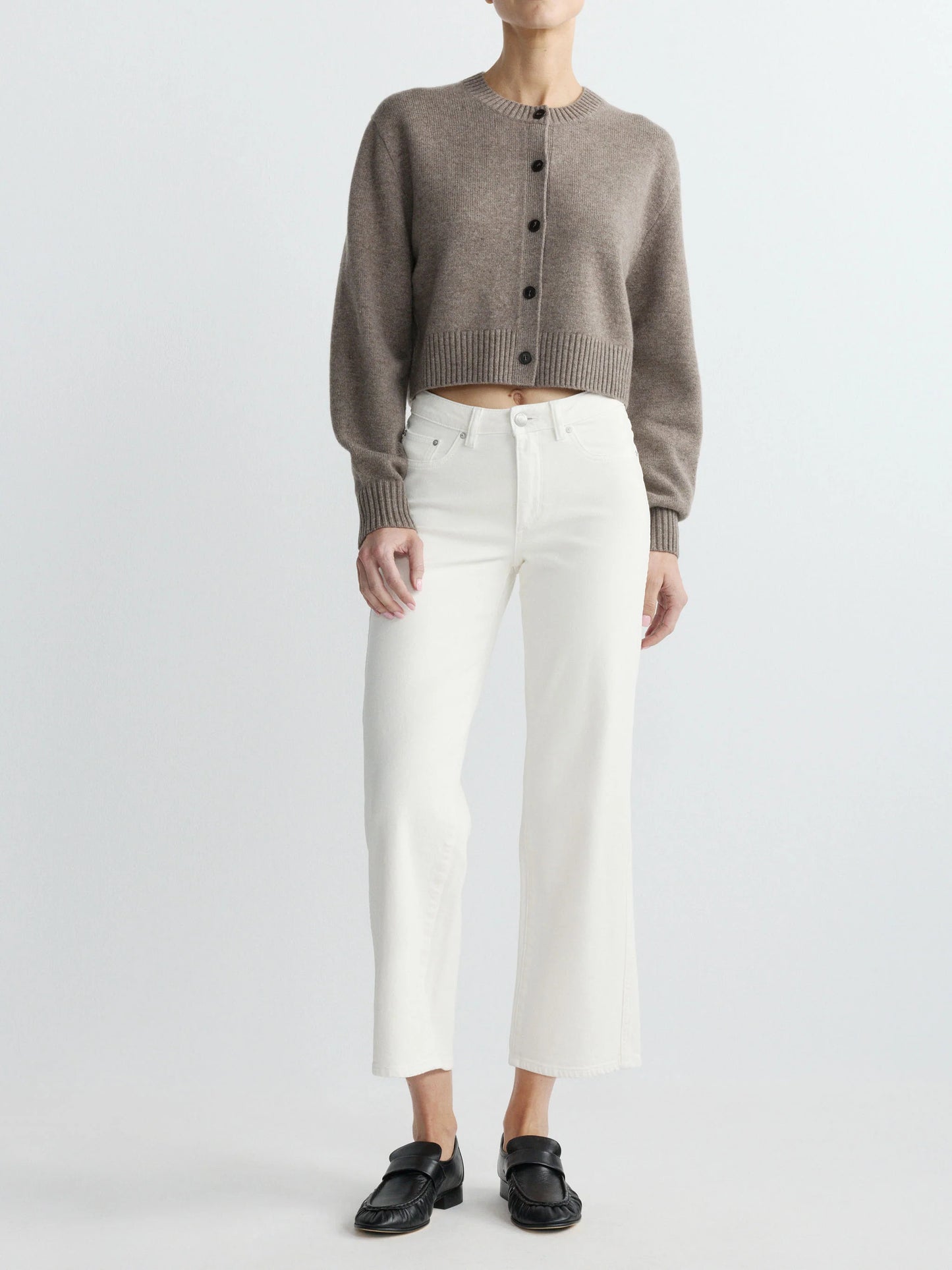 Pippa Refined Wide Leg | White