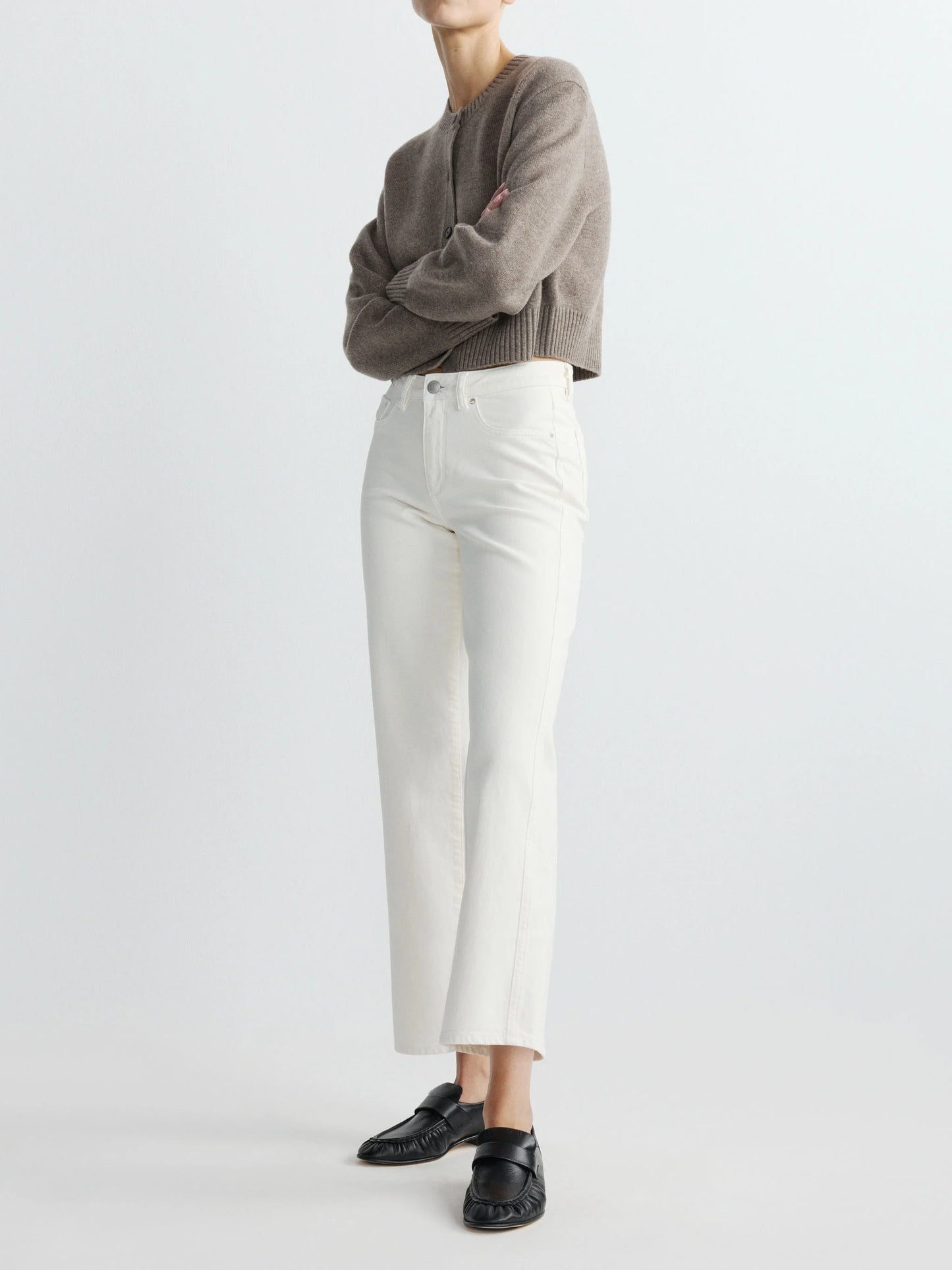 Pippa Refined Wide Leg | White
