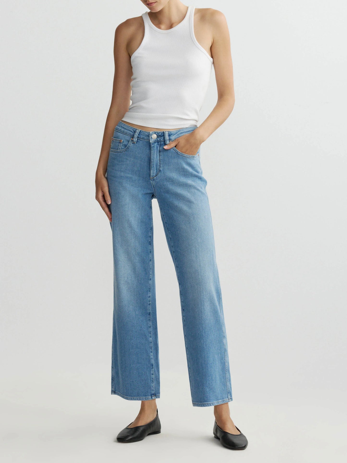 Pippa Refined Wide Leg | Riverbank