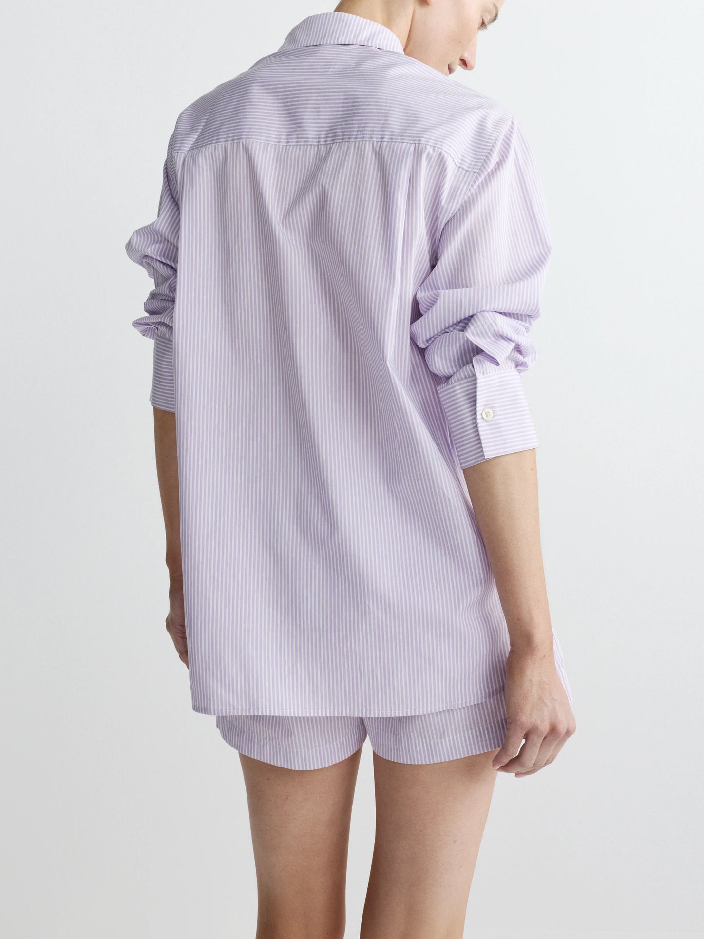 Faye Oversized Shirt | Lilac