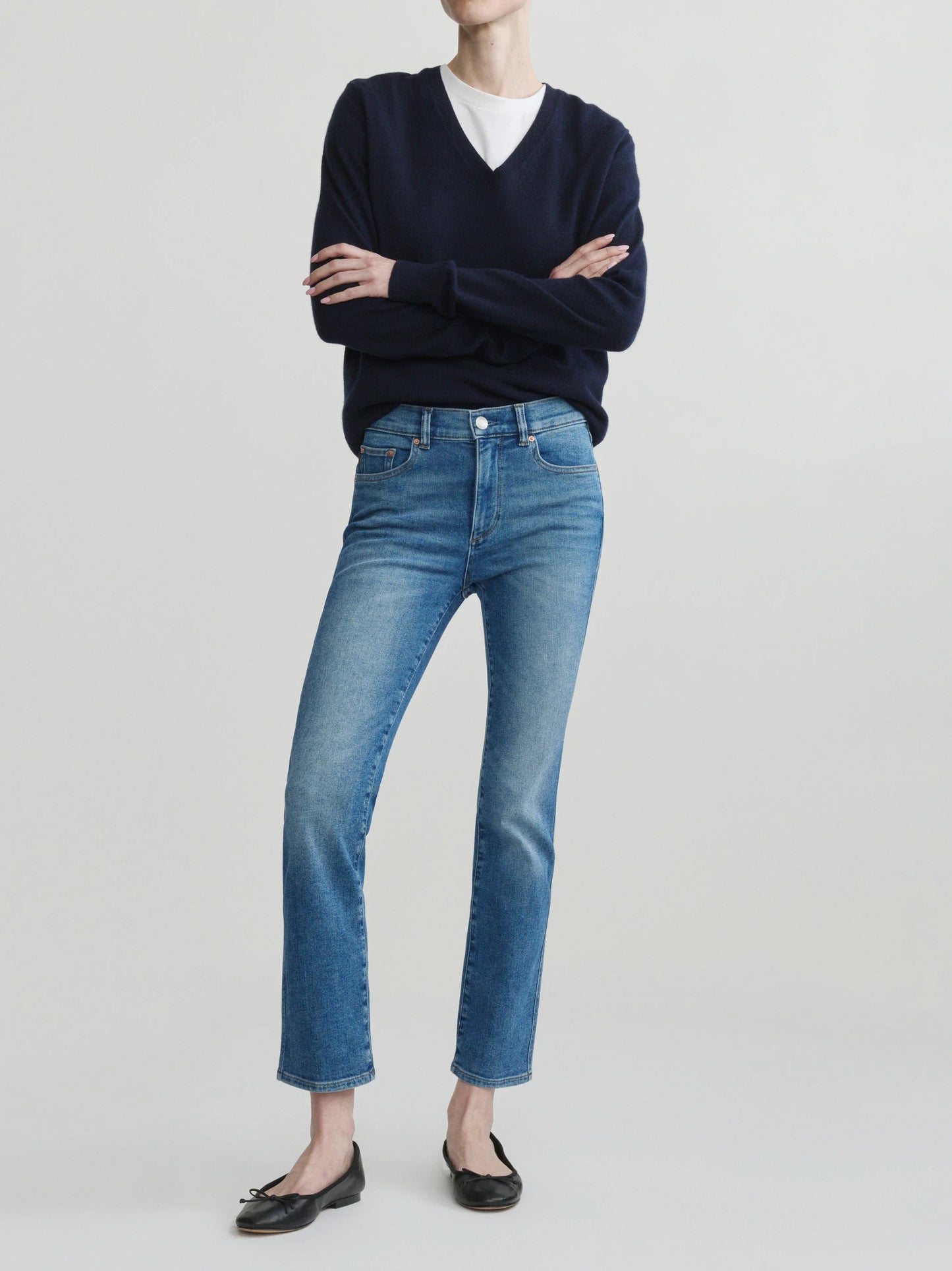 Mara Straight Jean | Crisp Air