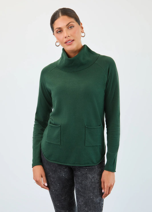 Cowl Neck Sweater | Spruce
